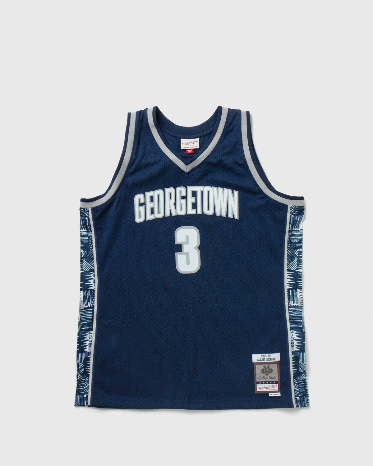 Mitchell & Ness NBA Swingman Jersey Georgetown University 1995-96 Allen Iverson #3 Blue Men