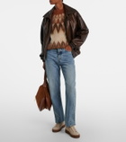 Bogner Lucerne shearling-lined suede sneakers