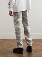 Moncler Genius - 4 Moncler HYKE Galenstock Tapered Printed Cotton-Jersey Sweatpants - Neutrals