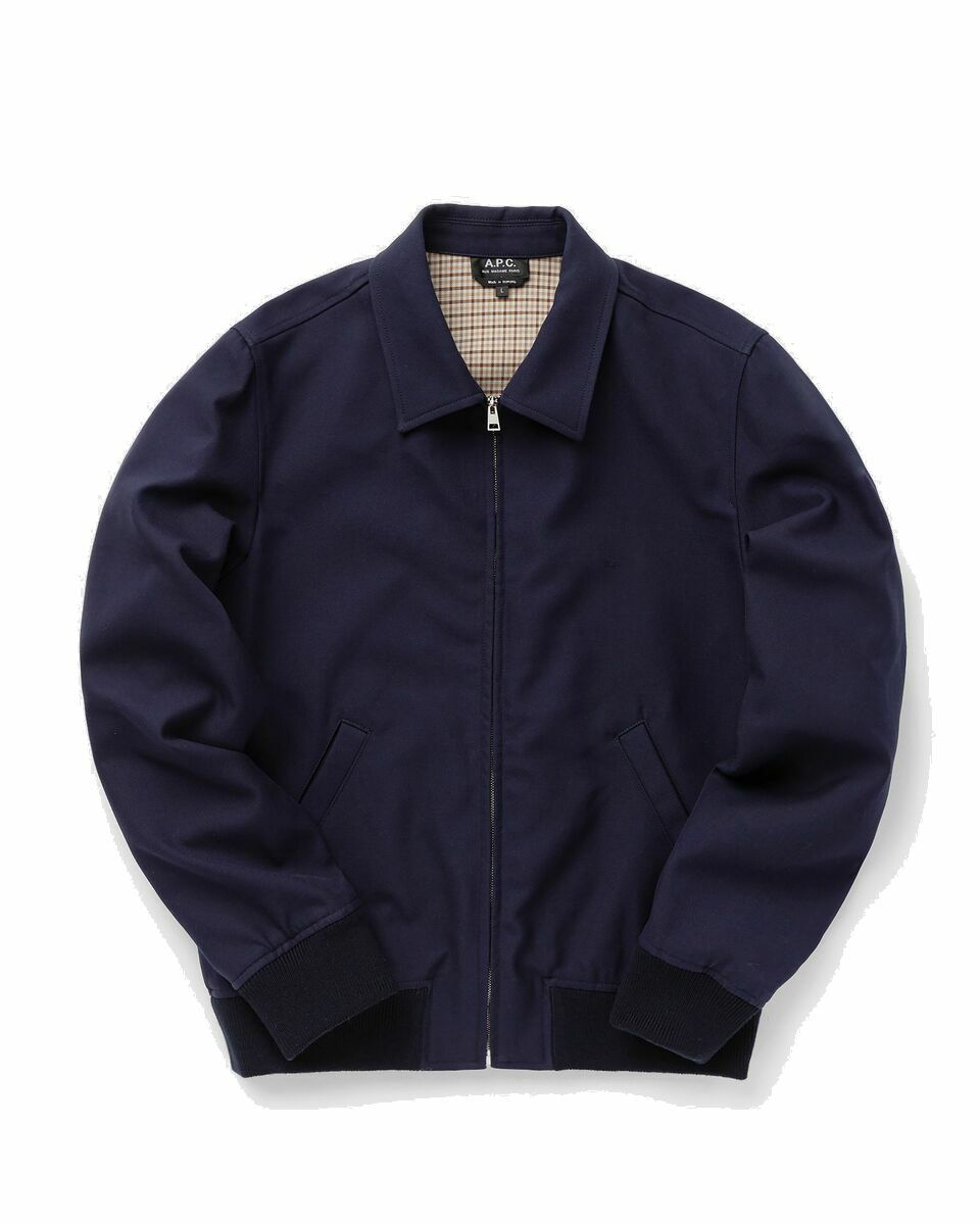 Photo: A.P.C. Blouson Sutherland Brode White - Mens - Bomber Jackets