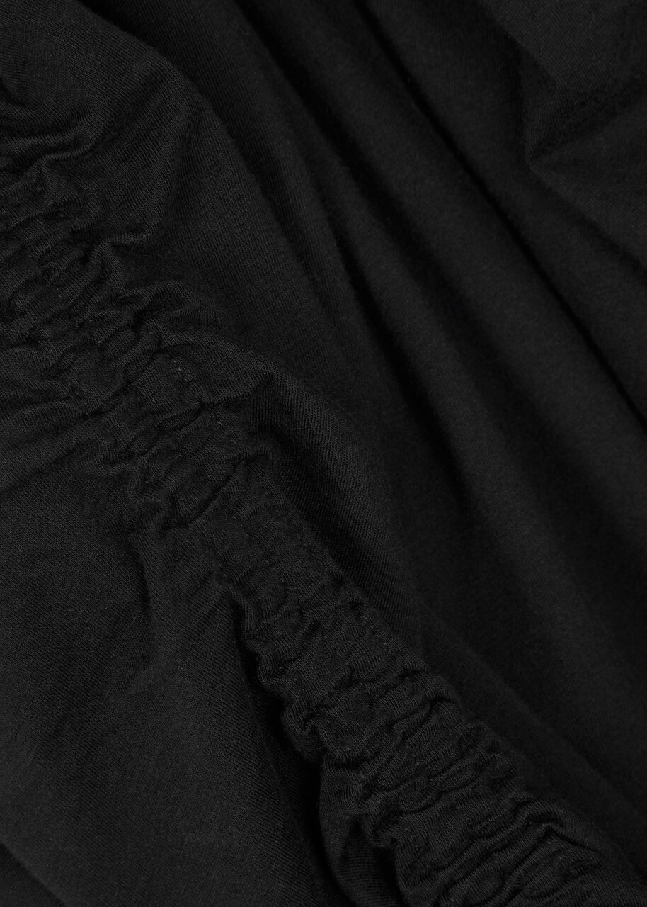 Veronica Beard Waldorf Cotton T-shirt Black