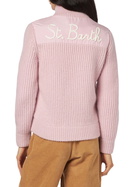 MC2 Saint Barth Woman Padded Jacket With Knitted Sleeves