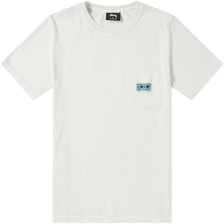 Photo: Stussy Red Eyes Pigment Dyed Pocket Tee