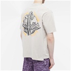 Magic Castles Men's Orb T-Shirt in Light Stone