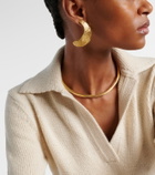 Ysso Lydia 24kt gold-plated choker