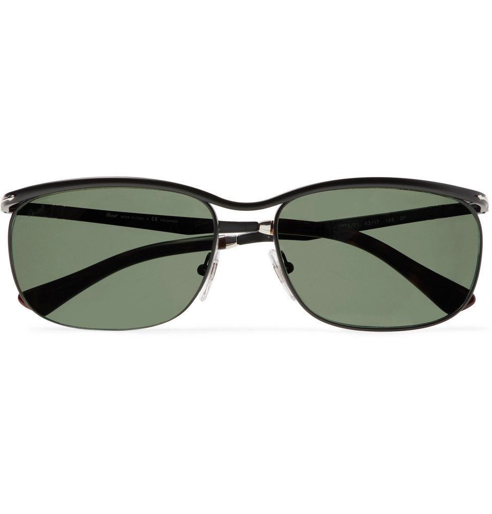 Persol - Key West Rectangle-Frame Acetate Polarised Sunglasses