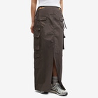 Daily Paper Women's Zora Cargo Skirt in Chimera Grey