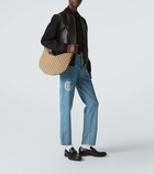 Gucci Gucci B GG Canvas Medium shoulder bag