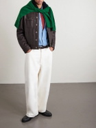 LOEWE - Shearling Trucker Jacket - Brown