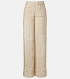 Joseph Dijon printed silk shorts