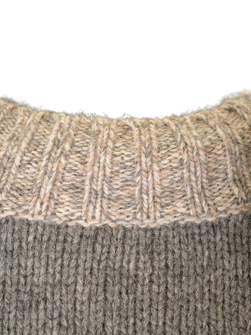 Ballantyne Diamond Mouline Wool Sweater