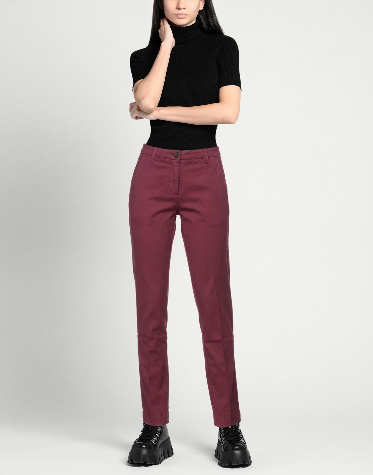 Briglia 1949 Womens Pants Burgundy