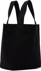 Maison Kitsuné Black Mini 'Cafe Kitsuné' Tote