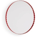 HAY Arcs Round Mirror in Red