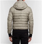Canada Goose - Cabri Quilted Nylon-Ripstop Hooded Down Jacket - Gray green