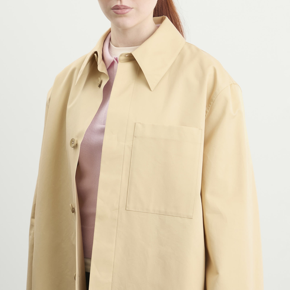 Jil Sander Women's Mac Jacket in Teak