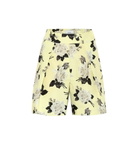 Erdem - Howard high-rise floral cotton shorts