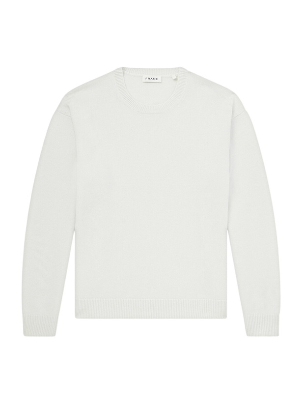 Photo: FRAME - Cashmere Sweater - Green