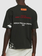 HERON PRESTON - H.p.c. Print Cotton Jersey T-shirt