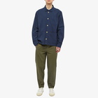 Folk Men's Crinkle Assembly Jacket in Navy