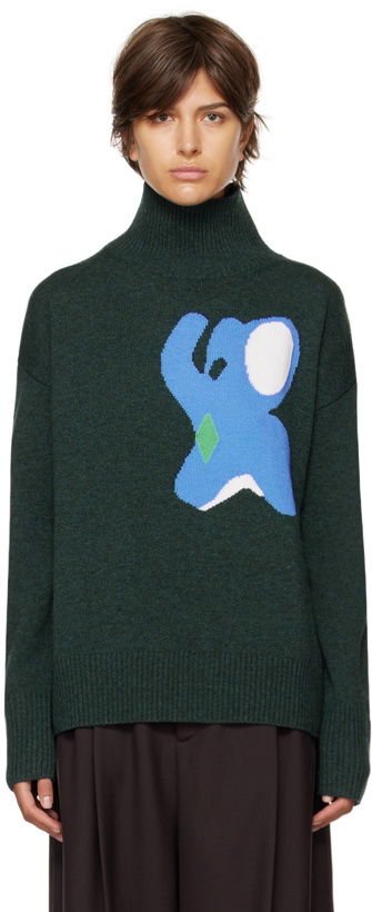 Photo: JW Anderson Green Elephant Sweater