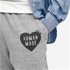 Human Made Men's Heart Sweat Pants in Grey