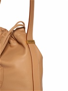 SAINT LAURENT - Rive Gauche Laced Leather Bucket Bag