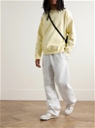 Nike - Solo Straight-Leg Logo-Embroidered Cotton-Blend Jersey Sweatpants - White