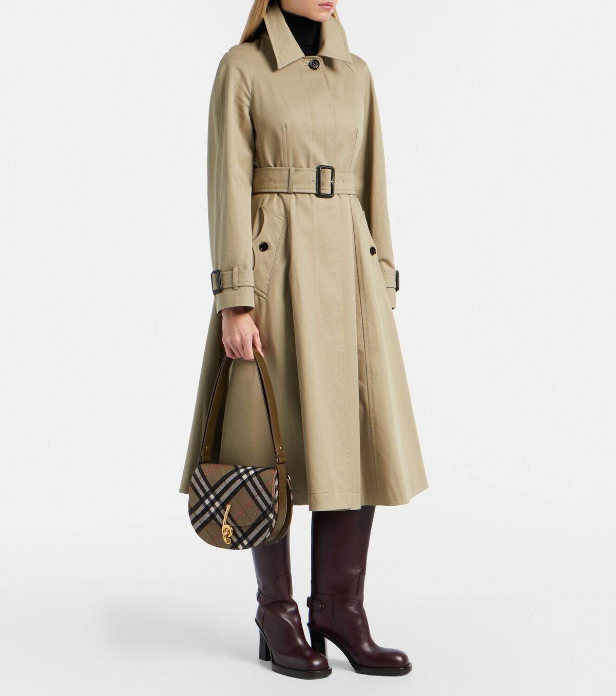 Burberry Bridle Burberry Check Small crossbody bag