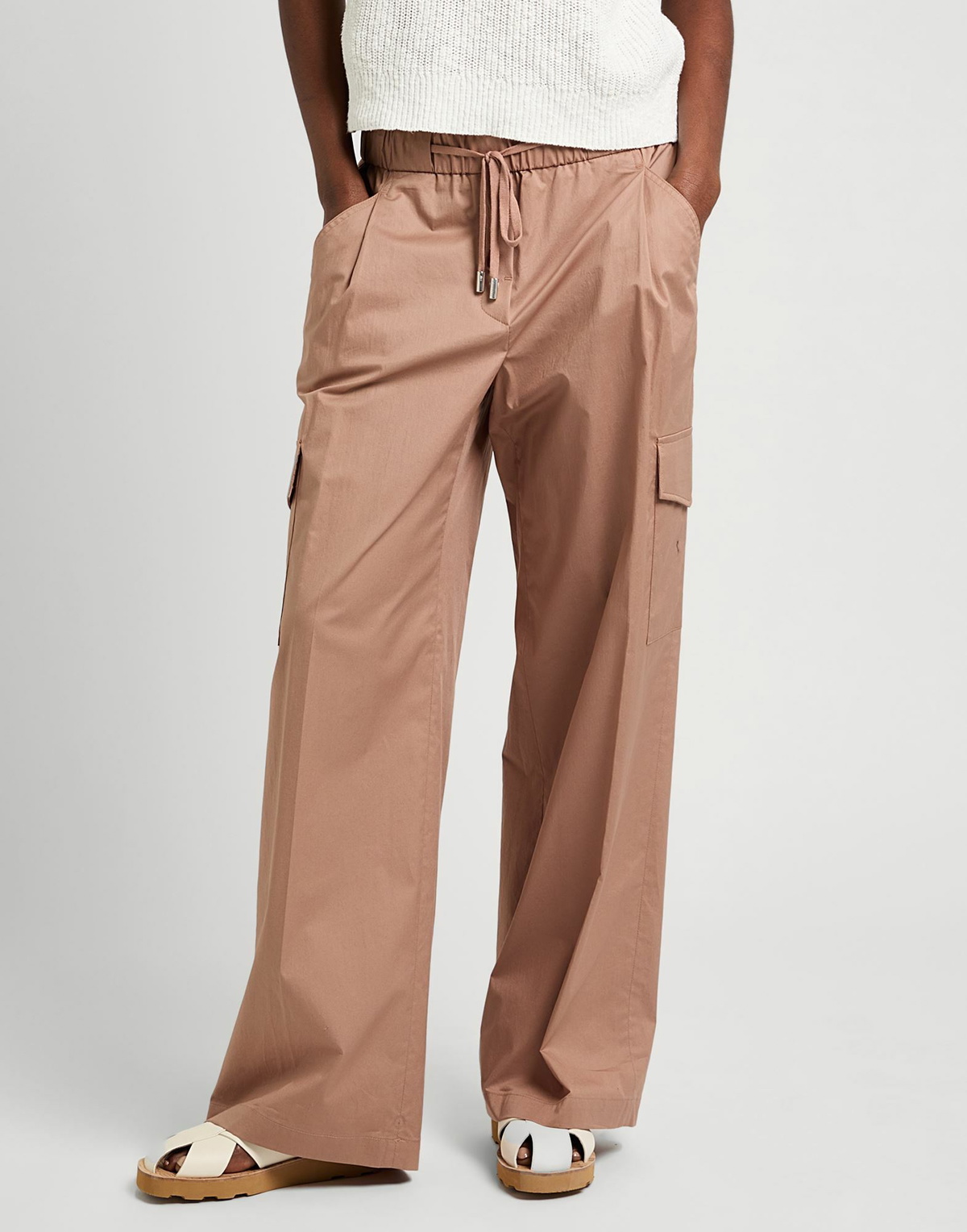 Peserico Womens Pants Light brown