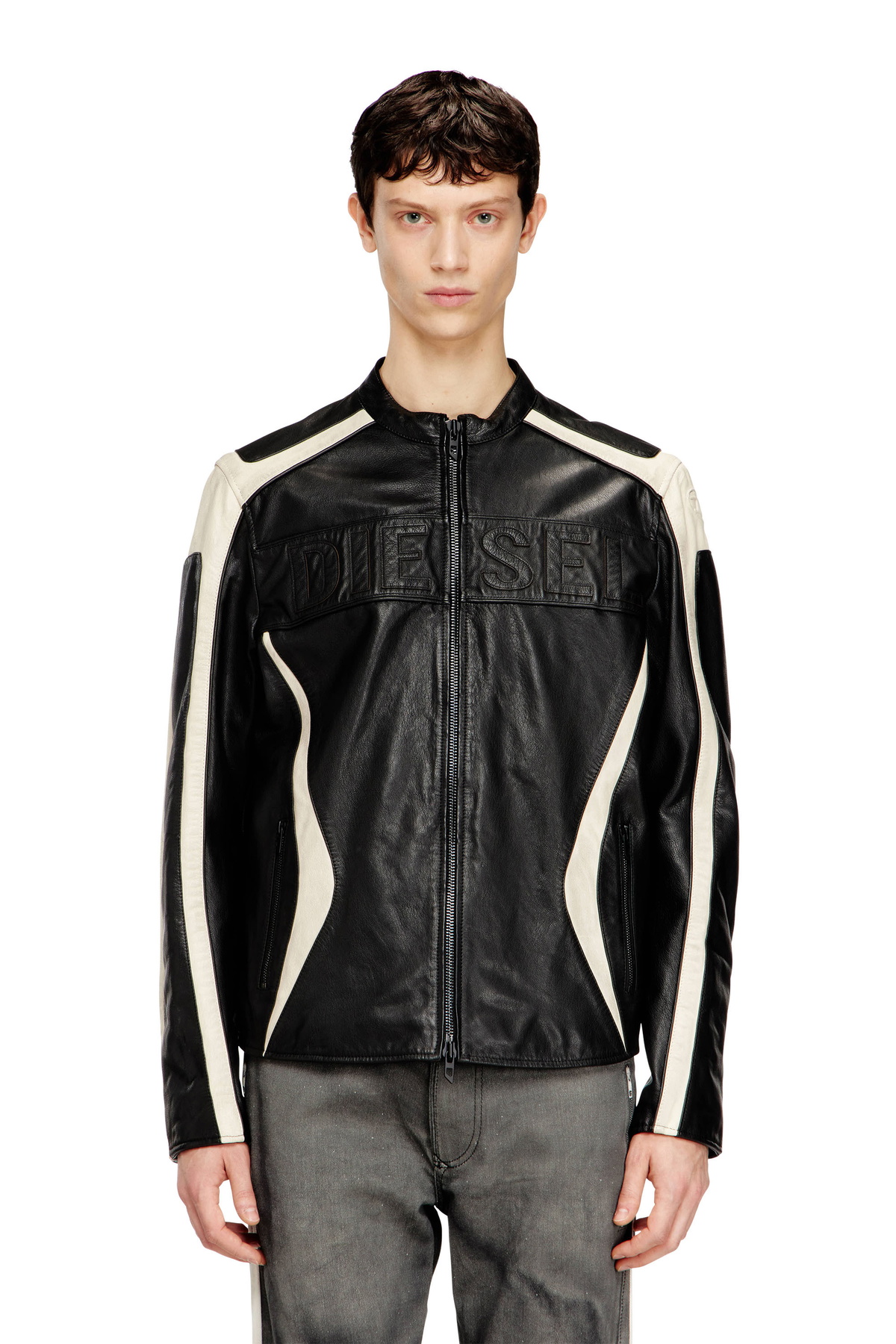 Haider Ackermann Leather Biker Jacket Haider Ackermann