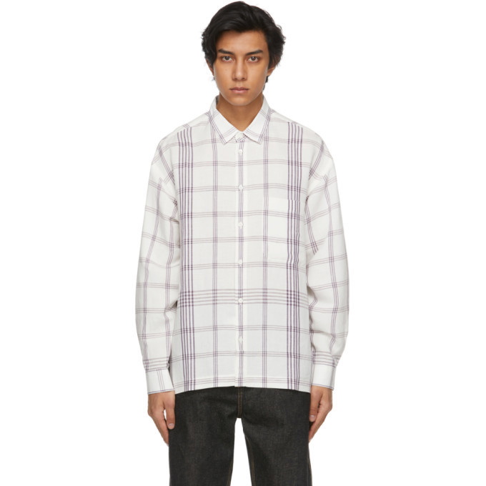 Photo: Jacquemus White Check La Chemise Baou Shirt