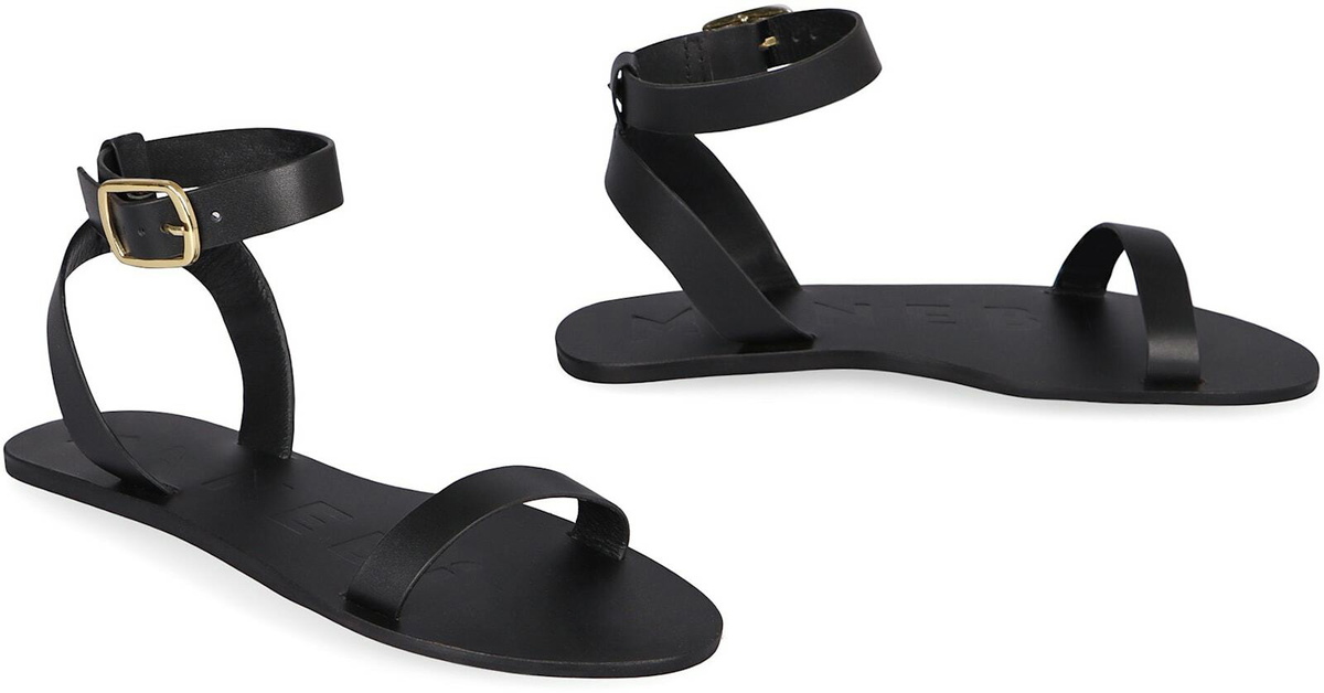 Manebi Chloe Leather Sandals