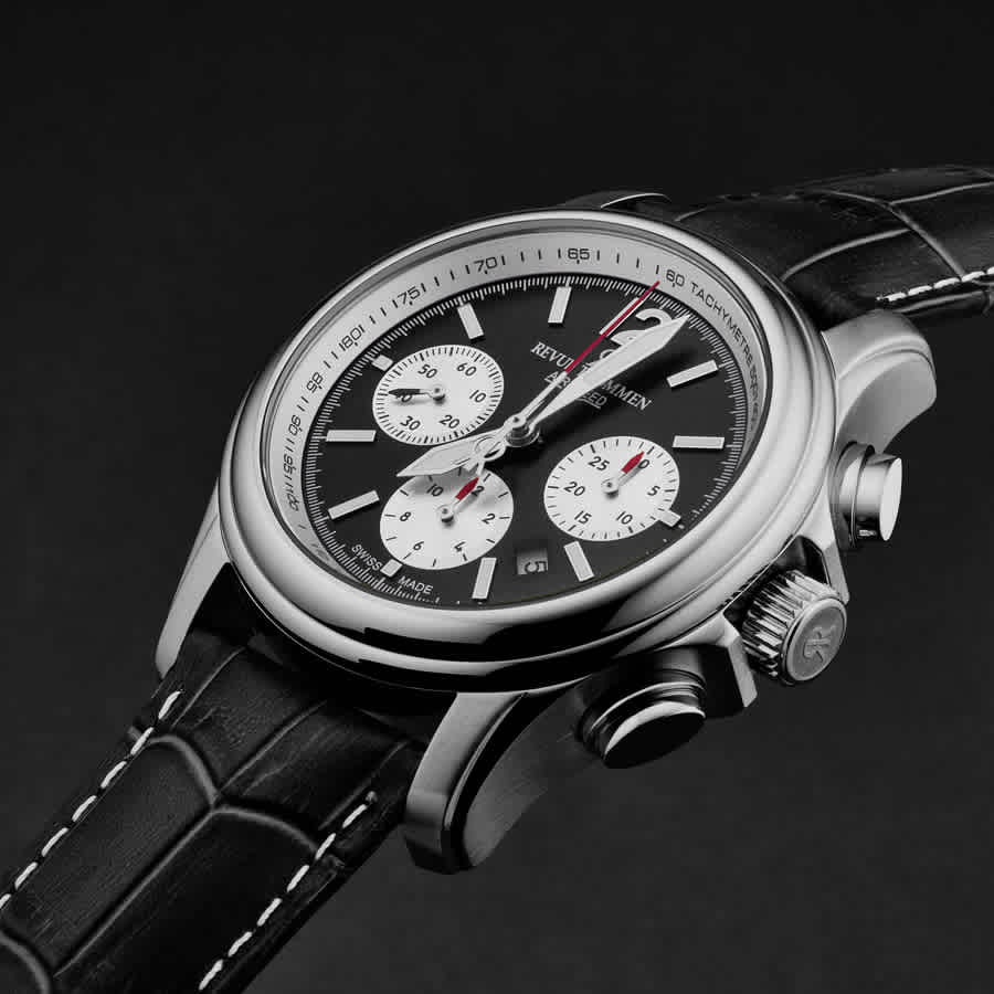 Revue Thommen Air Speed Chronograph Automatic Black Dial