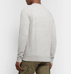 Hartford - Mélange Loopback Cotton-Jersey Sweatshirt - Gray