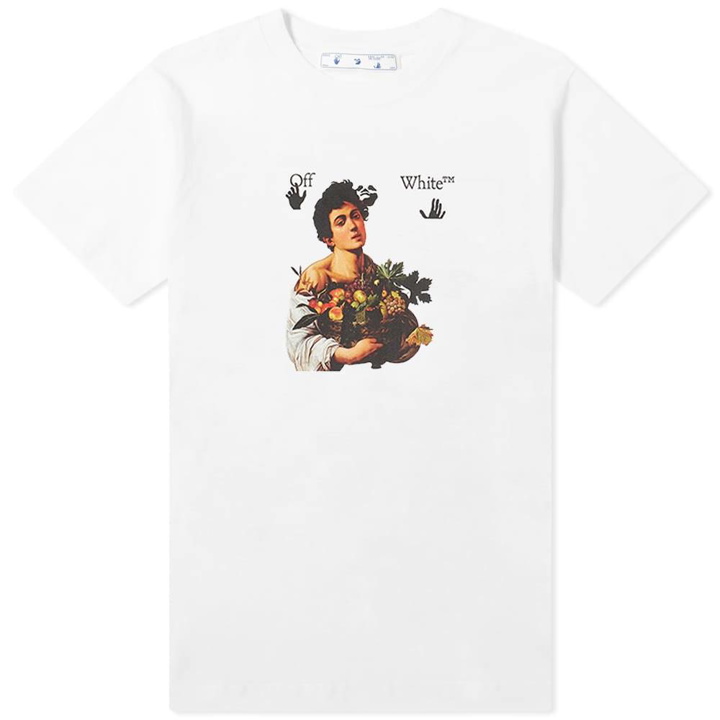 Photo: Off-White Caravaggio Boy Slim Tee