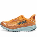 Hoka One One Men's Stinson 7 Sneakers in Amber Haze/Amber Brown