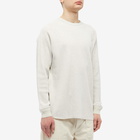 Beams Plus Men's Long Sleeve Thermal T-Shirt in Oatmeal