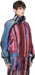 Feng Chen Wang Multicolor Rainbow Jacket