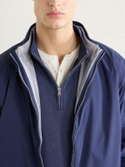 Peter Millar - Jersey Half-Zip Sweater - Blue