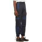 Jacquemus SSENSE Exclusive Navy Le Pantalon Gadjo Workwear Trousers