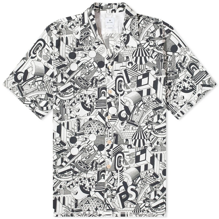 Photo: Paul Smith Men's Jack's World Vacation Shirt in White