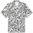 Paul Smith Men's Jack's World Vacation Shirt in White