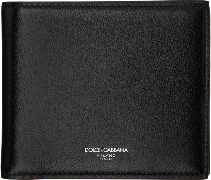 Photo: Dolce&Gabbana Black Calfskin Bifold Wallet