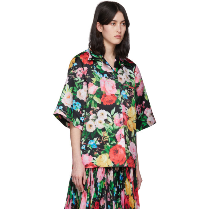 Richard Quinn Multicolor Floral Hawaiian Shirt