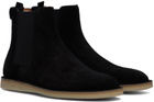 Dolce&Gabbana Black Florio Ideal Suede Chelsea Boots