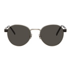 Saint Laurent Silver SL M62 Sunglasses