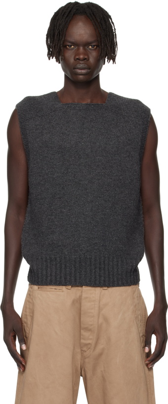 Photo: Taiga Takahashi Gray Lot. 528 A.R.C Sweater Vest