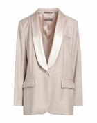 Peserico Womens Blazer in Beige
