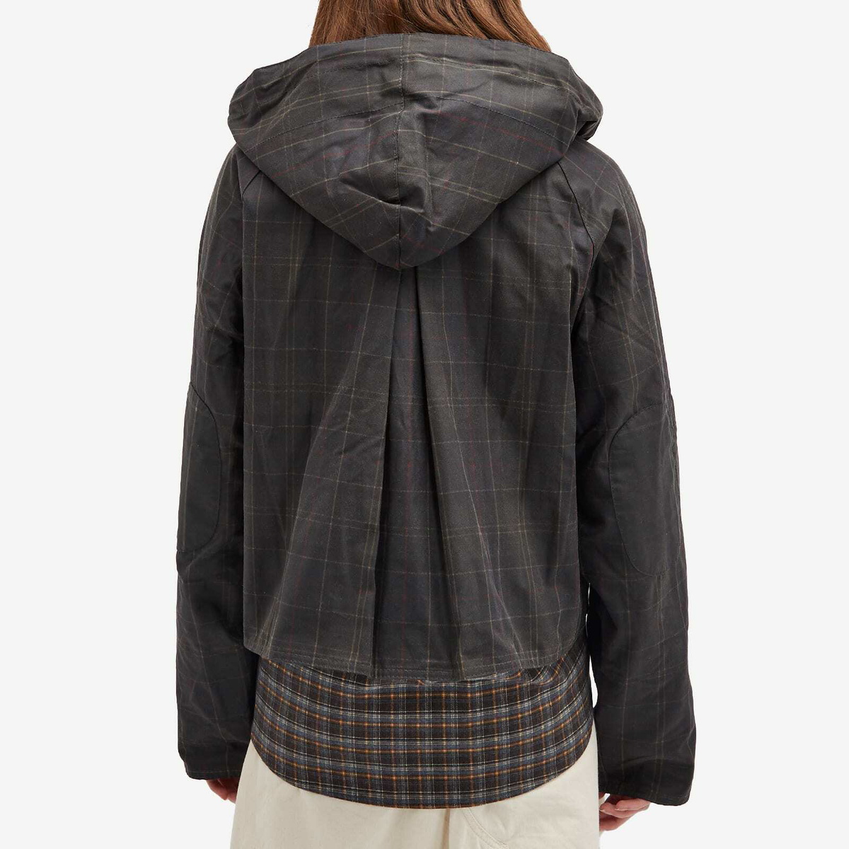 ジャケット・アウター Barbour GANNI wax anorak Barbour Women's x Ganni Wax Anorak in Classic Tartan Barbour